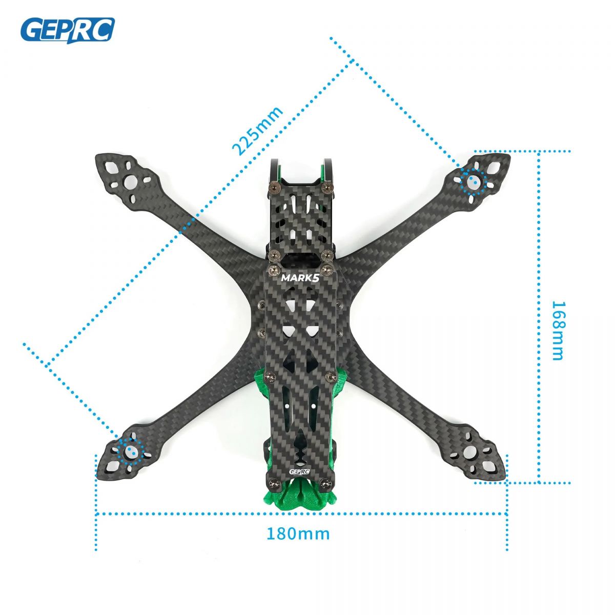 GEP-MK5 O3 Mark5 X Версия, база 225мм, 5" FPV рама, комплектующие, пропеллер, аксессуары GEP-MK5 O3 Mark5 X Версия, база 225мм, 5" FPV рама, комплектующие, пропеллер, аксессуары