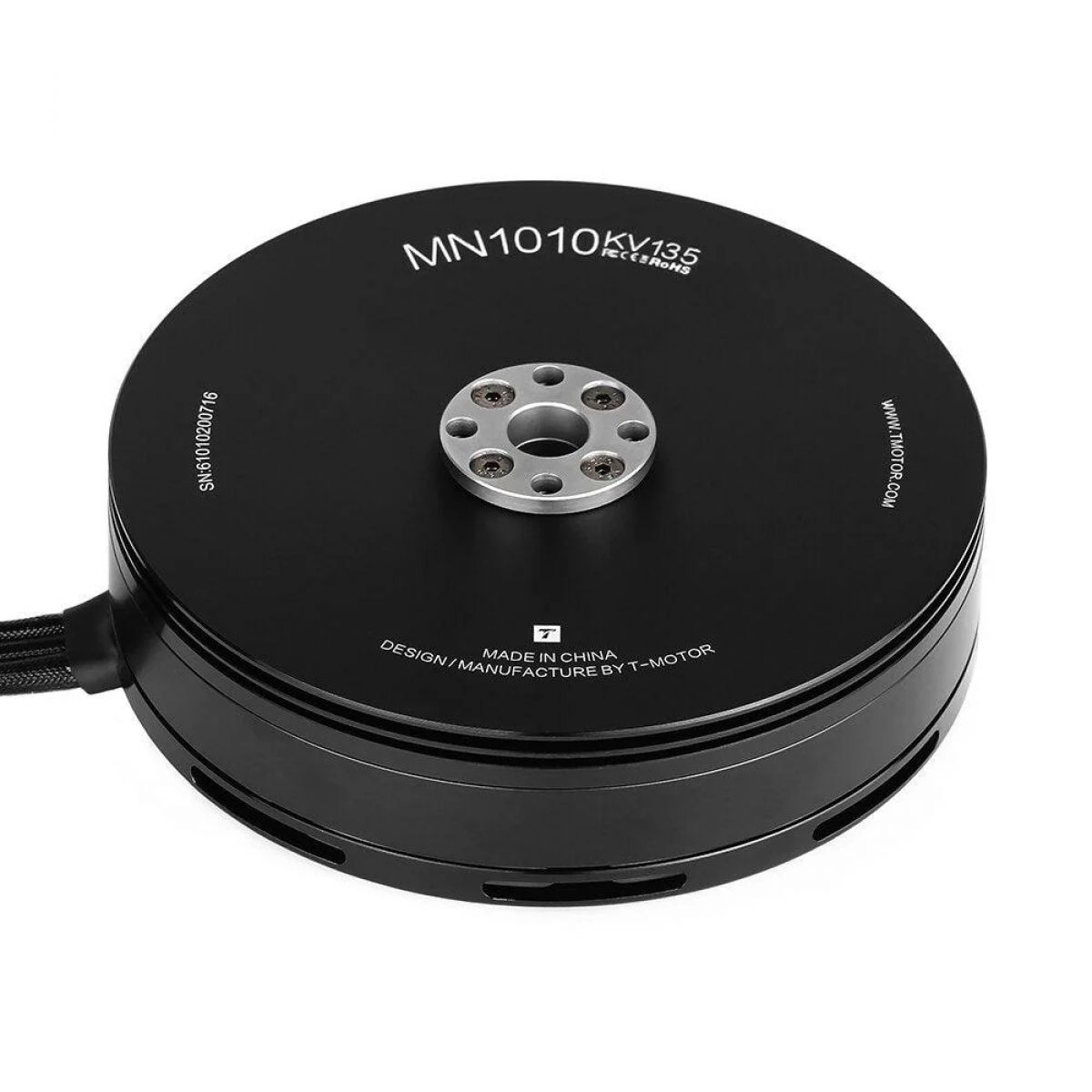 Бесколлекторный мотор T-motor MN1010 KV135/KV90 6-12S, тяга 21.5 кг, для квадрокоптеров и дронов Бесколлекторный мотор T-motor MN1010 KV135/KV90 6-12S, тяга 21.5 кг, для квадрокоптеров и дронов