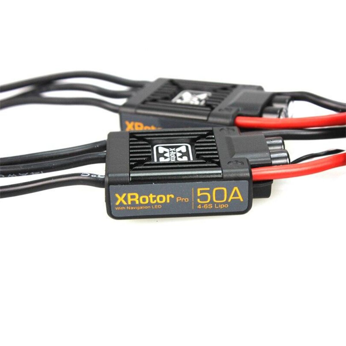 2 шт. Hobbywing XRotor Pro 50A ESC — 4-6S бесщеточный регулятор скорости для дрона и вертолёта 2 шт. Hobbywing XRotor Pro 50A ESC — 4-6S бесщеточный регулятор скорости для дрона и вертолёта