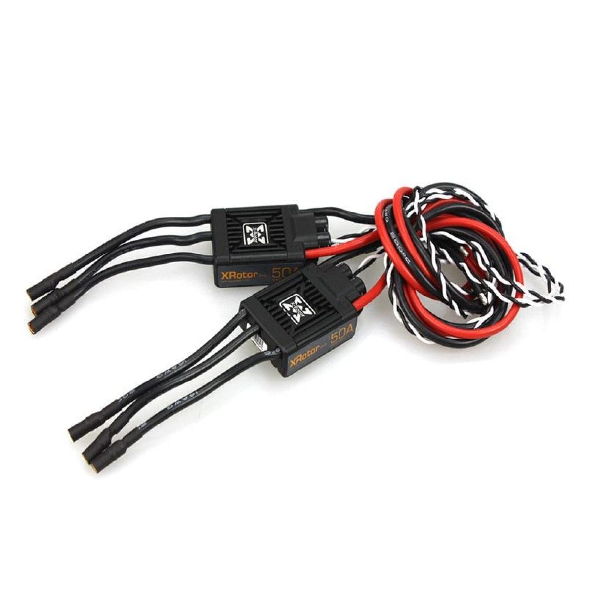 2 шт. Hobbywing XRotor Pro 50A ESC — 4-6S бесщеточный регулятор скорости для дрона и вертолёта 2 шт. Hobbywing XRotor Pro 50A ESC — 4-6S бесщеточный регулятор скорости для дрона и вертолёта