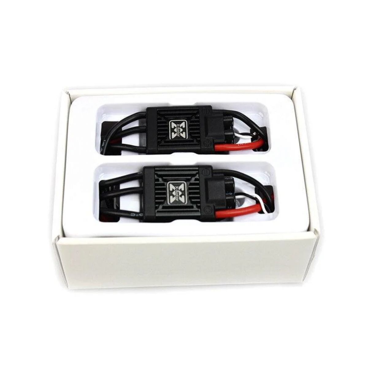 2 шт. Hobbywing XRotor Pro 50A ESC — 4-6S бесщеточный регулятор скорости для дрона и вертолёта 2 шт. Hobbywing XRotor Pro 50A ESC — 4-6S бесщеточный регулятор скорости для дрона и вертолёта