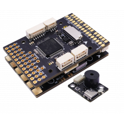 Контроллер полёта HAKRC F405 WING для самолётов – STM32F405, 6S, 11 PWM, HD/аналоговое видео, 2 камеры, BEC 5V/9V/12V